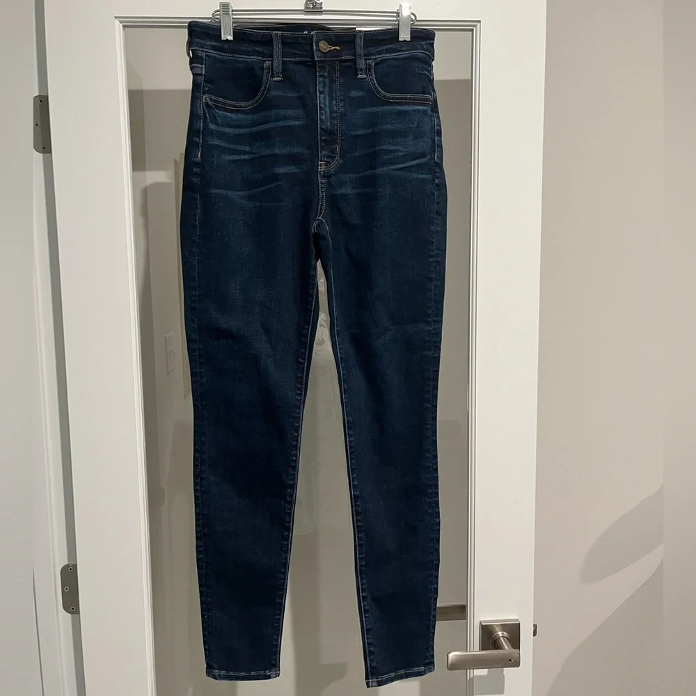 WOMENS AMERICAN EAGLE HI WAIST JEGGINGS SIZE 8 NWT - Picture 3 of 4